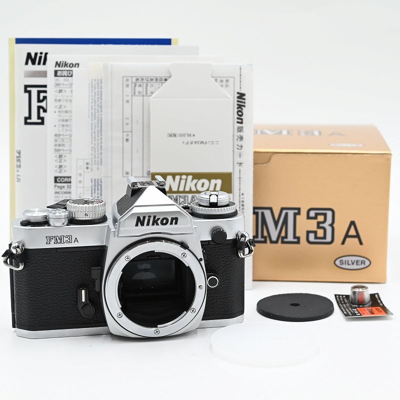 Nikon ニコン FM3A シルバー ボディ 整備済み フィルムカメラ 【中古