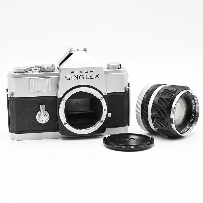 RICOH リコー SINGLEX AUTO RIKENON 55 mm F 1 4 初期オリジナルセット 整備済み フィルムカメラ