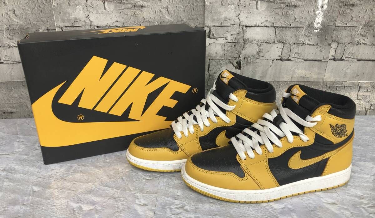 NIKE ナイキ 555088-701 Air Jordan 1 High OG Pollen エア