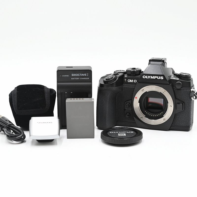 OLYMPUS オリンパス OM-D E-M 1 ミラーレス一眼 ボディブラック ショット数 ミラーレス一眼レフカメラ