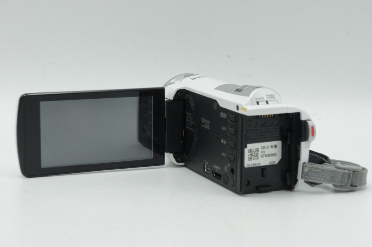 JVC ケンウッド Everio GZ E 290 デジタルビデオカメラ ホワイト 元 251117 ad ビデオカメラ本体 ビデオカメラ