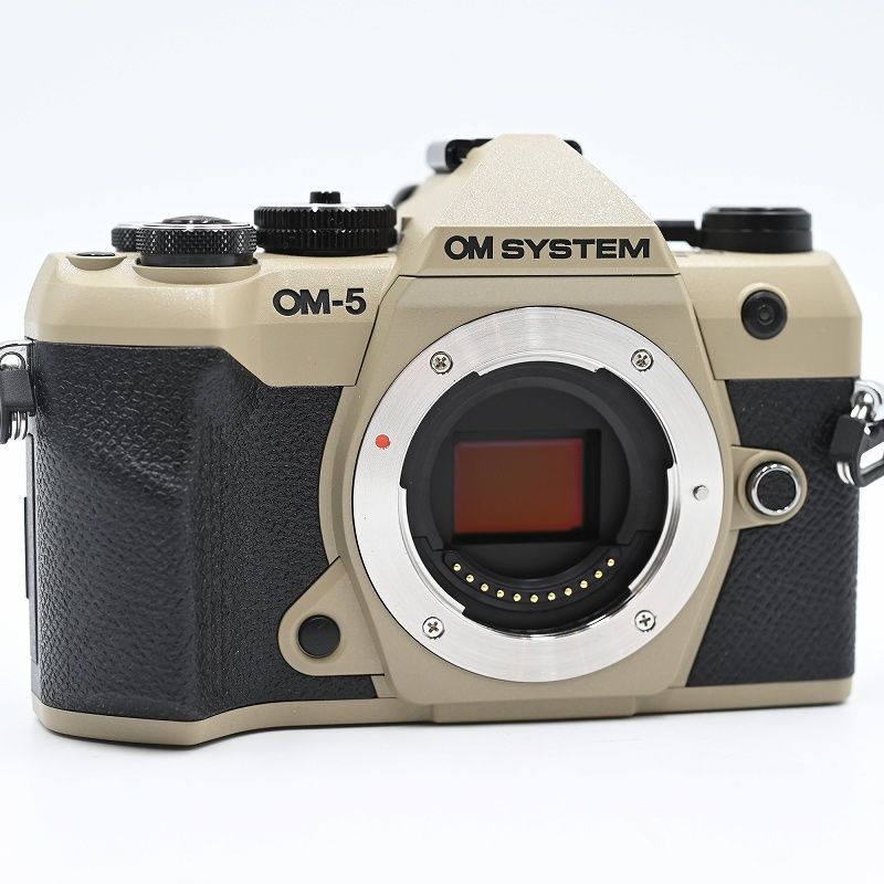 OM SYSTEM オーエムシステム 5 Mark II ボディ サンドベージュ ショット数 ミラーレス一眼レフカメラ