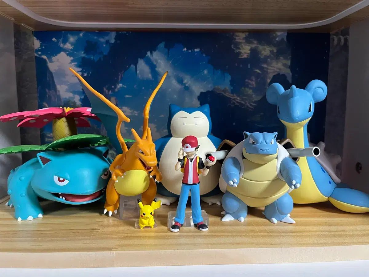 BANDAI ポケットモンスター スケールワールド レッド パーティー