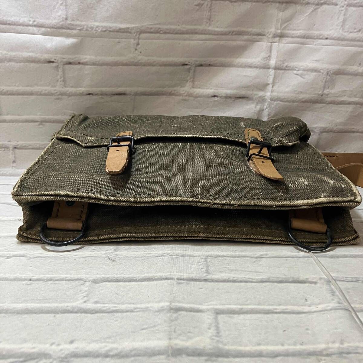 50s フランス軍　ショルダーバッグ 50's FRENCH ARMY TTA Linen Shoulder Bag / フランス軍 ショルダー