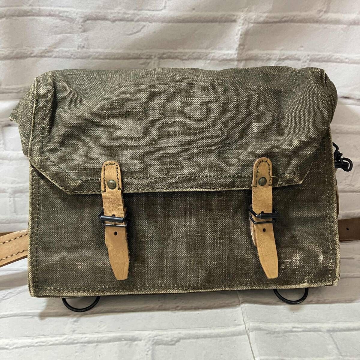 60s フランス軍ミュゼットバッグ MILITARY / ミリタリー / ショルダーバッグ / 50s / 60s / フランス軍