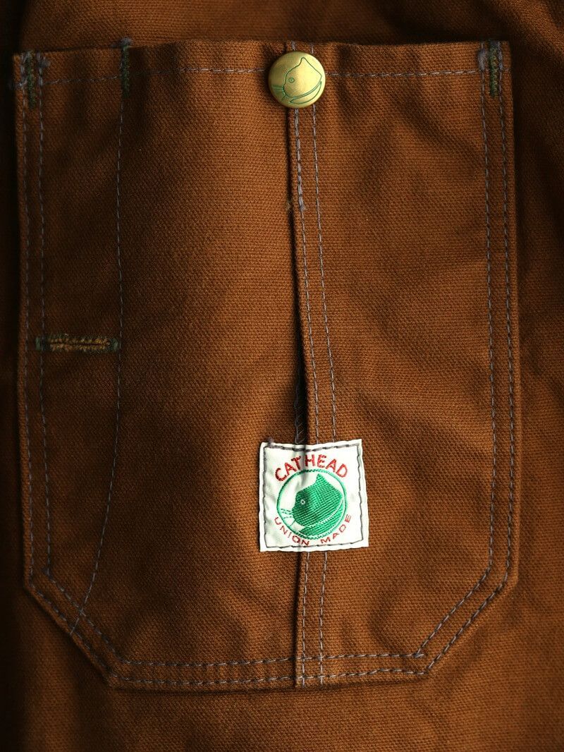 TCB jeans TCBジーンズ Cat Head Jacket Brown Canvas キャットヘッド