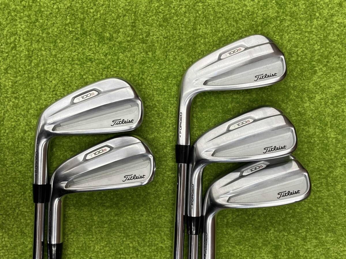 タイトリスト T100S 2021 左利き用 アイアンセット 6～9.P 5本セット