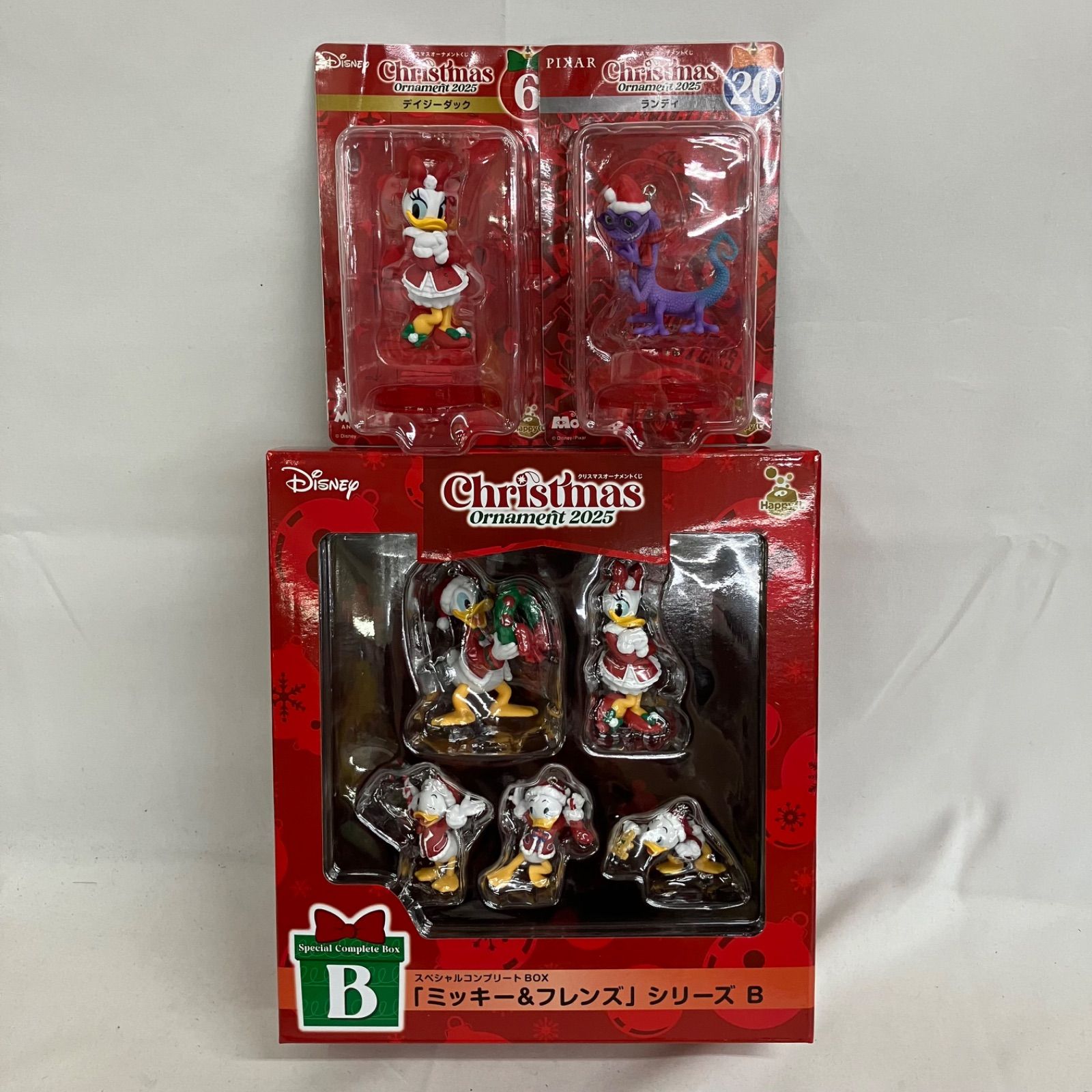 未開封 Happyくじ クリスマスオーナメントくじ ディズニー ミッキー