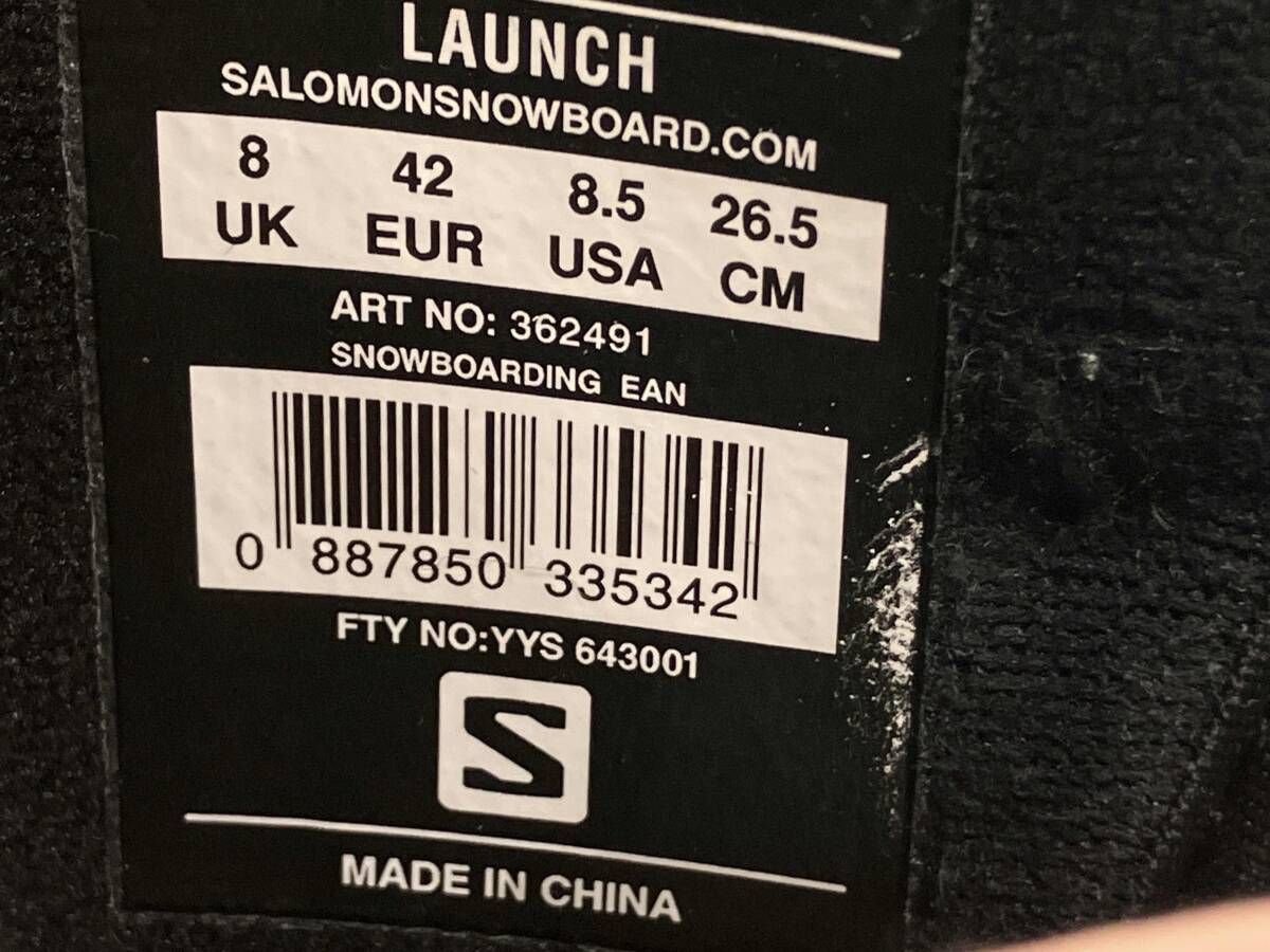 SALOMON サロモン LAUNCH 362491 スキーブーツ 26.5cm アウトレット