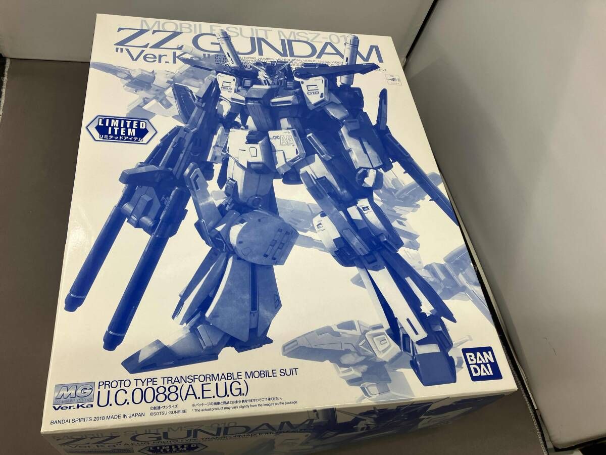 プラモデル バンダイ 1 100 ダブルゼｰタガンダム Ver Ka クリアカラｰ MG ｢機動戦士ガンダムZZ｣ ガンダムベｰス