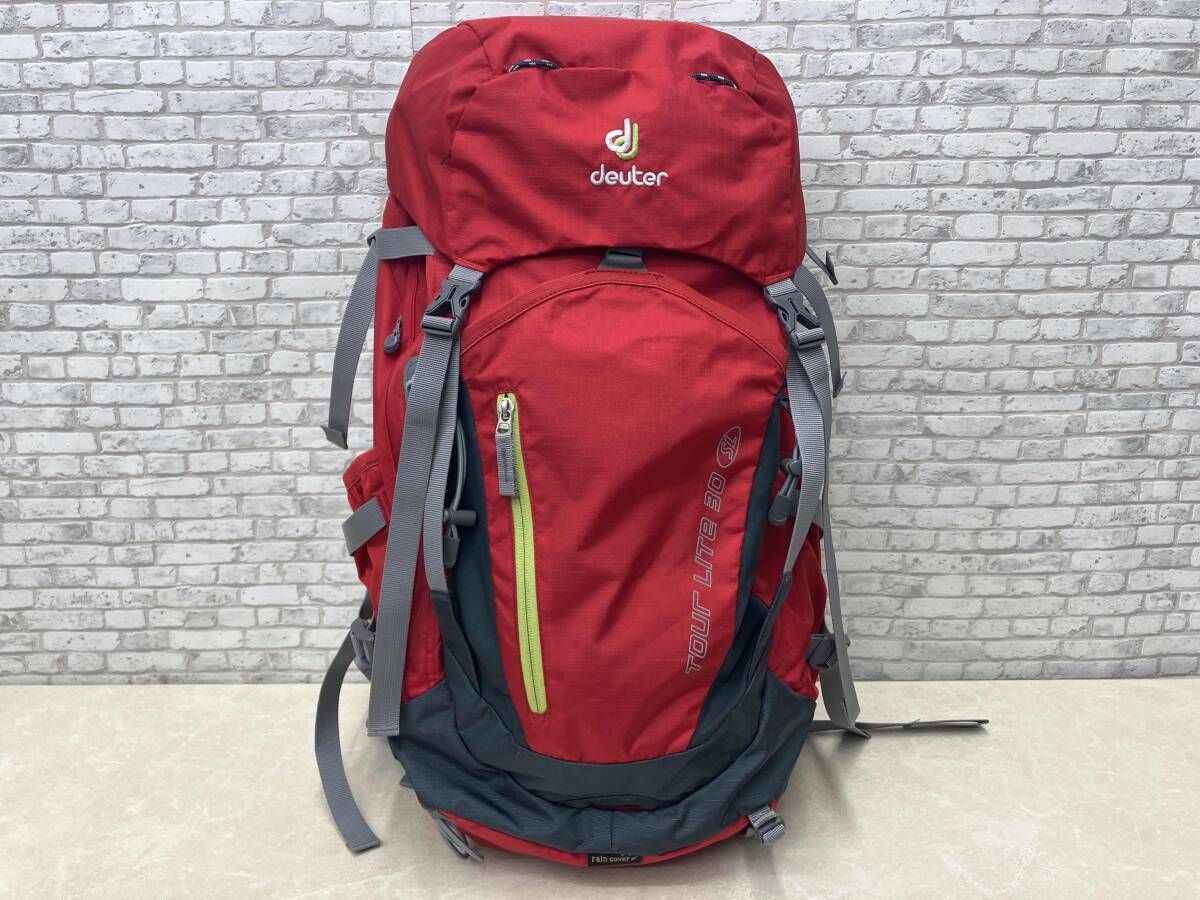 deuter ドイター TOUR LITE 30 SL バックパック リュックサック L 登山 アウトドア レッド