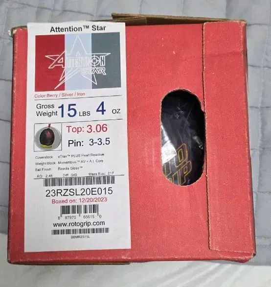 ロトーリップ Attention スター 15パウンド ボーリング