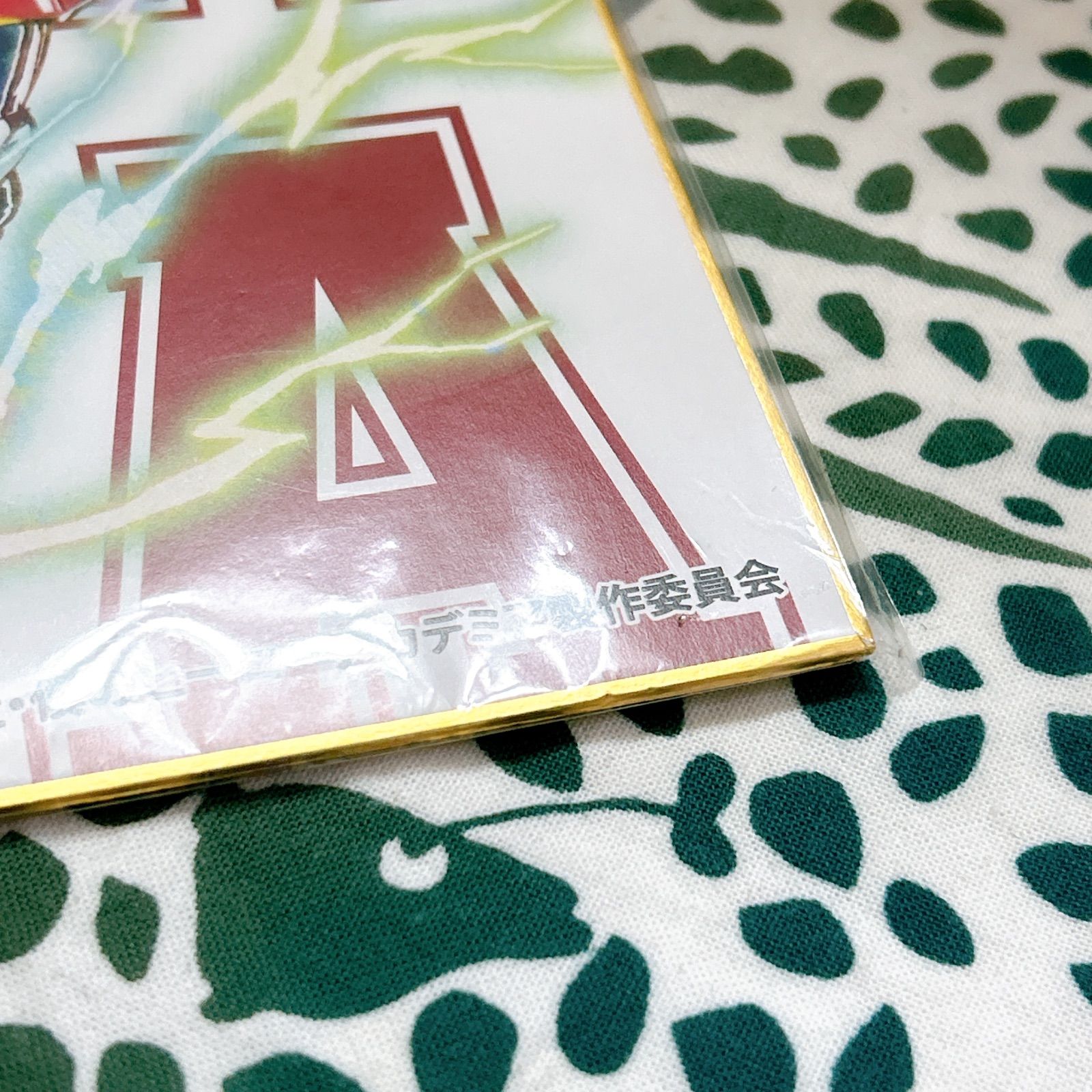 ヒロアカ 緑谷出久 デク Ani-Art 第3弾 色紙 全身ver 未開封 TOHO