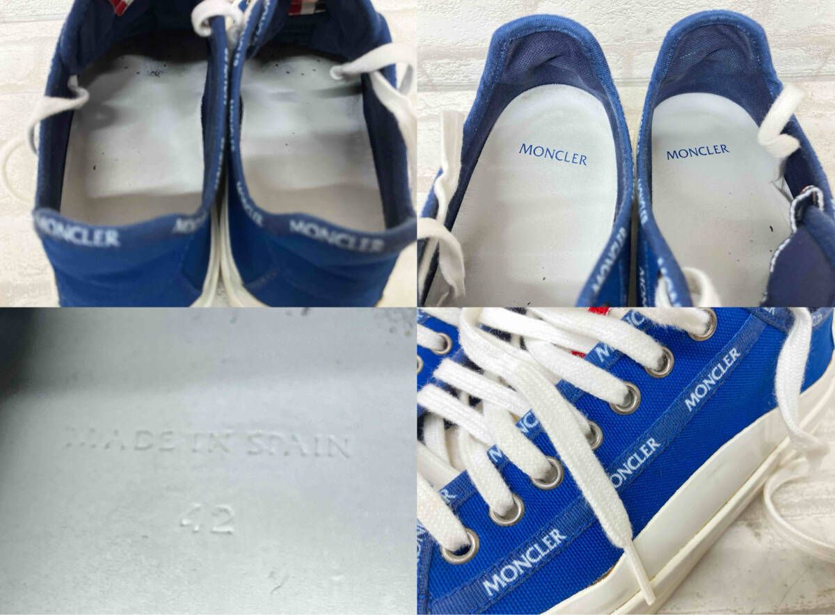 MONCLER GLISSIERE LOW TOP SNEAKERS モンクレール スニーカー