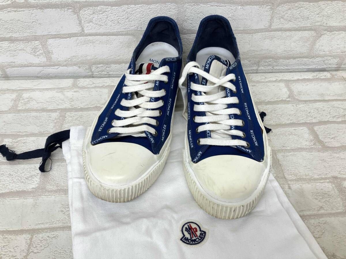 MONCLER GLISSIERE LOW TOP SNEAKERS モンクレール スニーカー