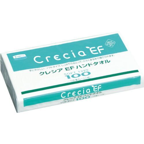 クレシア ＥＦハンドタオル ソフト１００