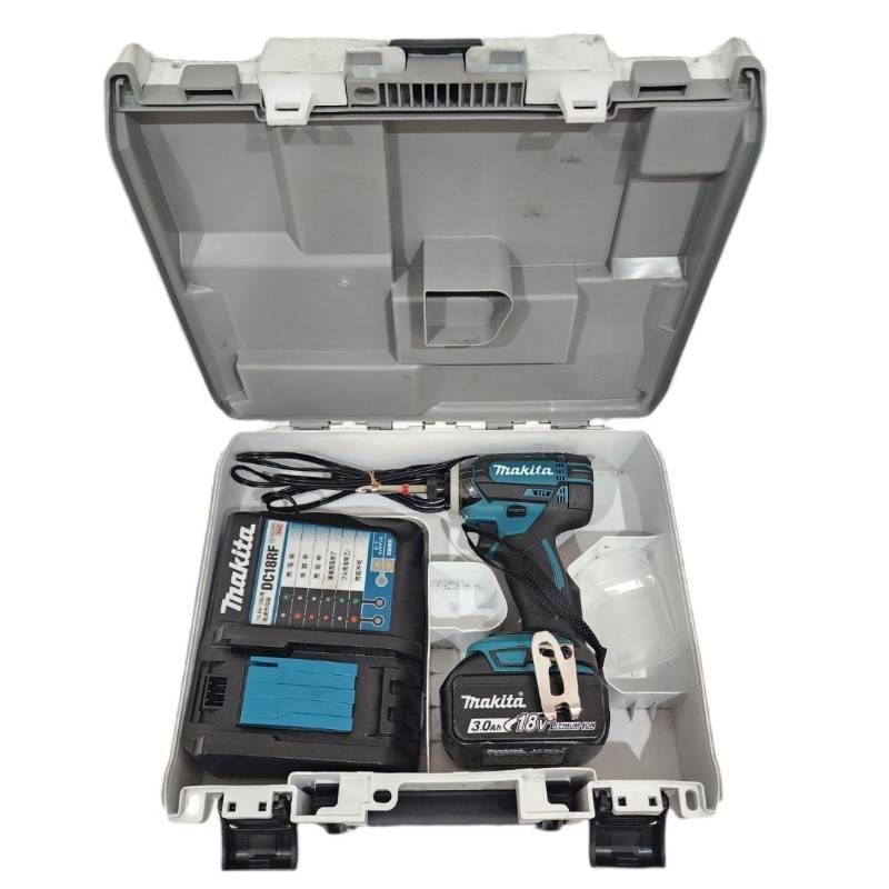 makita マキタ 充電式インパクトドライバー 18 V グリーン バッテリー BL 1830 B 充電器 DC RF