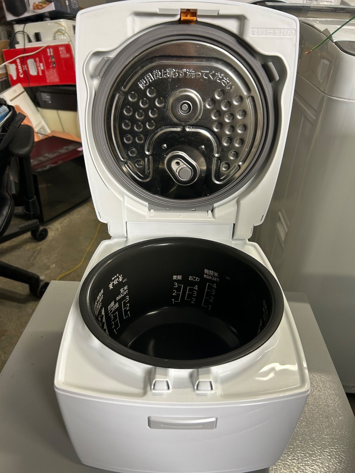 高年式 三菱 5 5合炊き 製 ホワイト