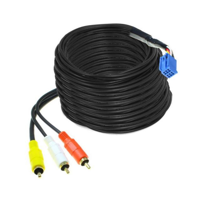ビーゴ J200・210 H18.1～H20.11 ダイハツ純正メーカーオプションナビ対応 外部入力アダプター 全長５m【ADP-10-5】 ケーズシステム社製 ハーネスキット