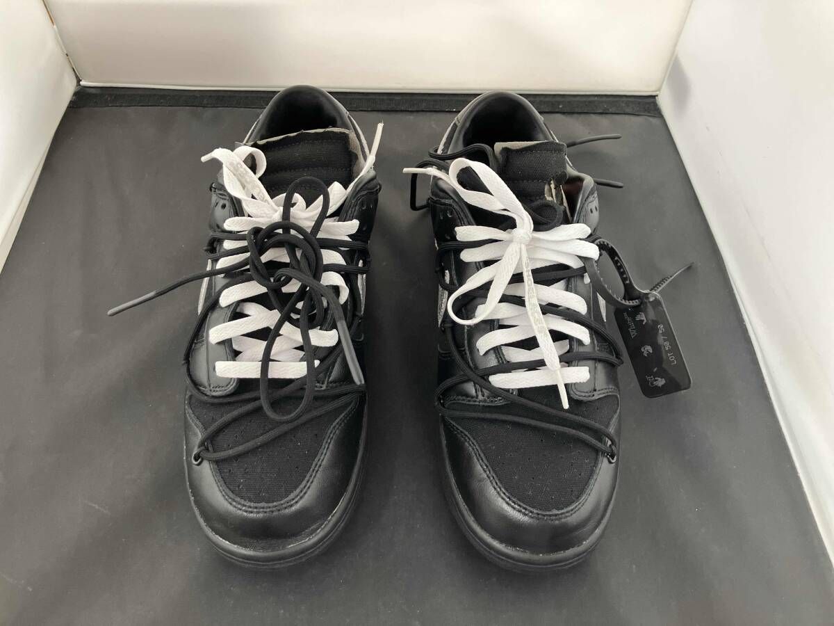 Nike x Off-White ナイキ×オフホワイト スニーカー Dunk Low 1 DM 1602-001 サイズ28 ブラック