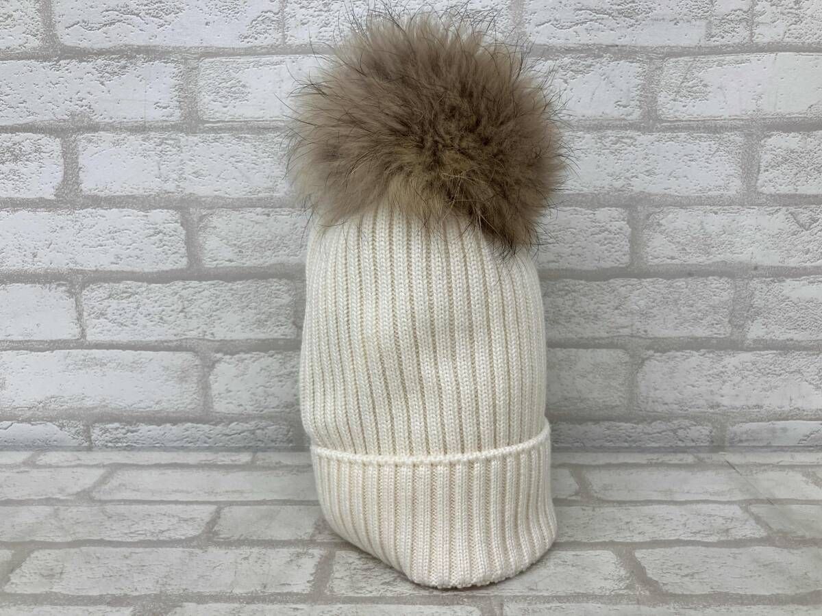 ★新品同様★ニット帽★ファー★モンクレール★ MONCLER A9CO-18-199モンクレール ニット帽 メンズ レディース