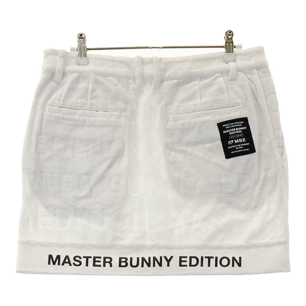 サイズ 2 MASTER BUNNY EDITION マスターバニーエディション スカート パイル ホワイト系 ゴルフウェア レディース ストスト