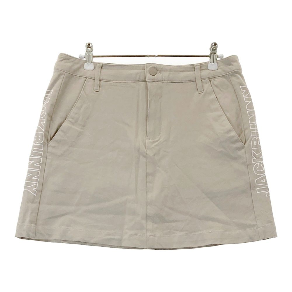 サイズ 2 JACK BUNNY ジャックバニー モデル インナー付スカート ベージュ系 ゴルフウェア レディース ストスト