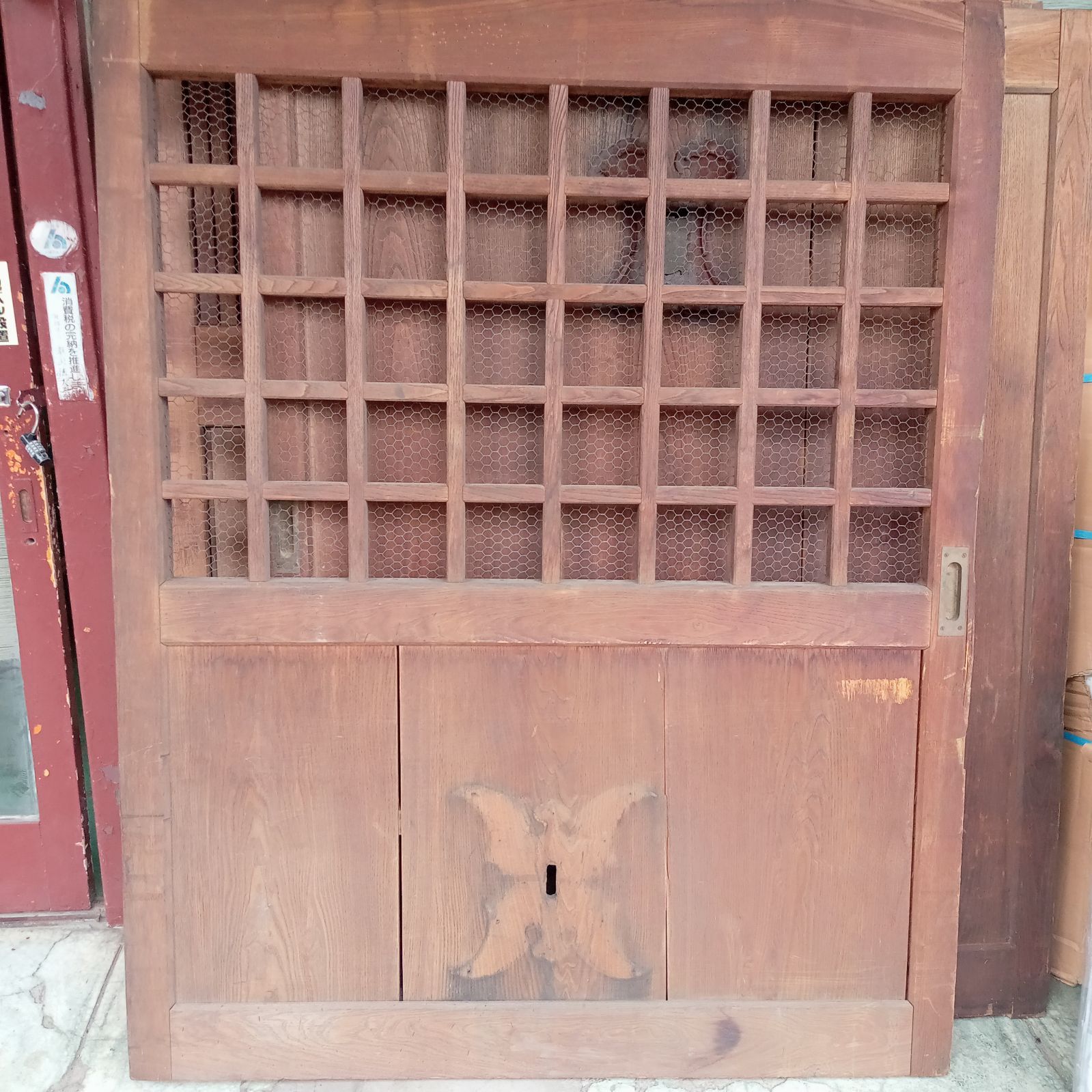 ◯ 蔵戸 昭和 レトロ 戸 建具 古屋 屋敷戸 時代物 蔵 - メルカリ