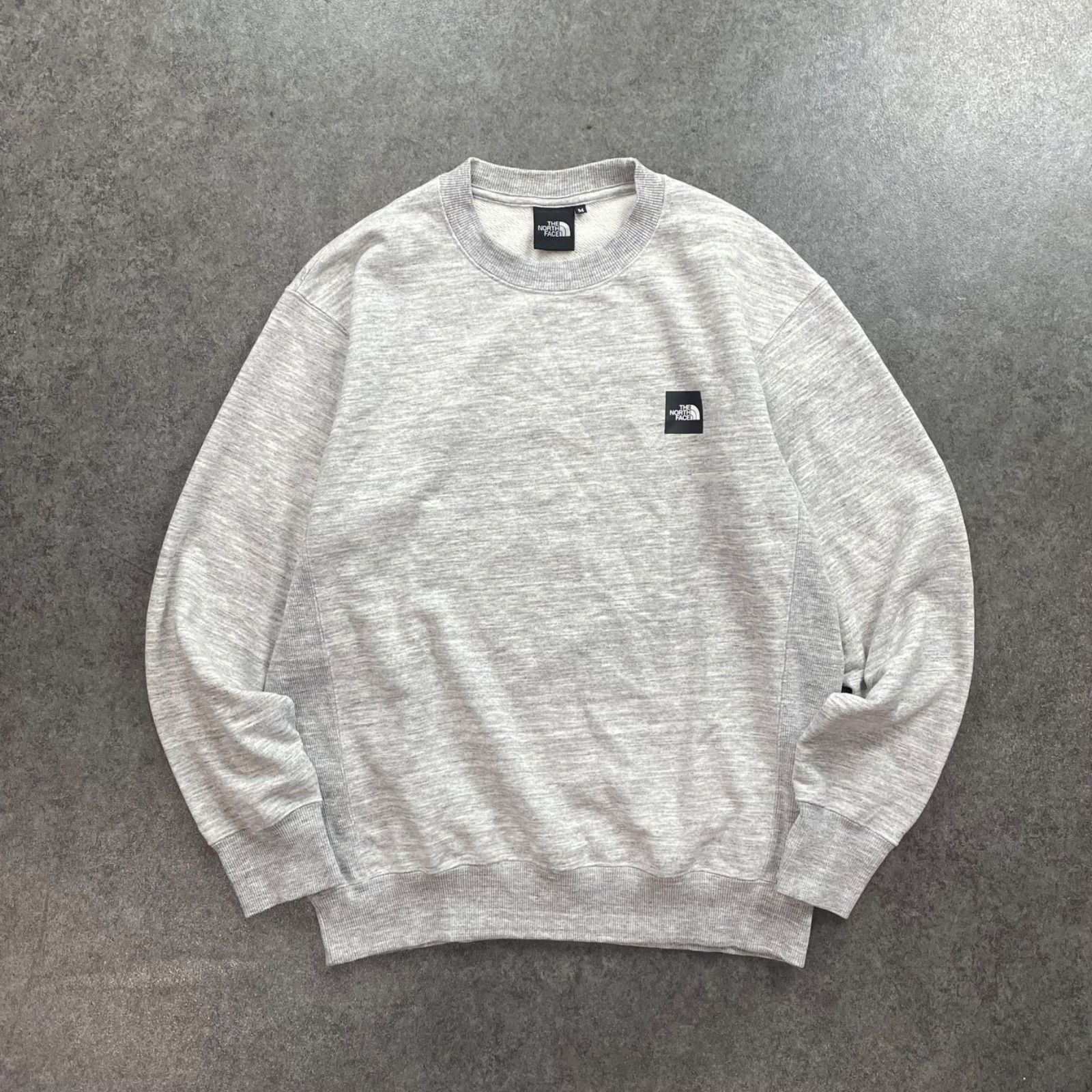 THE NORTH FACE Heather Logo Crew ザノースフェイス ヘザー ロゴ 