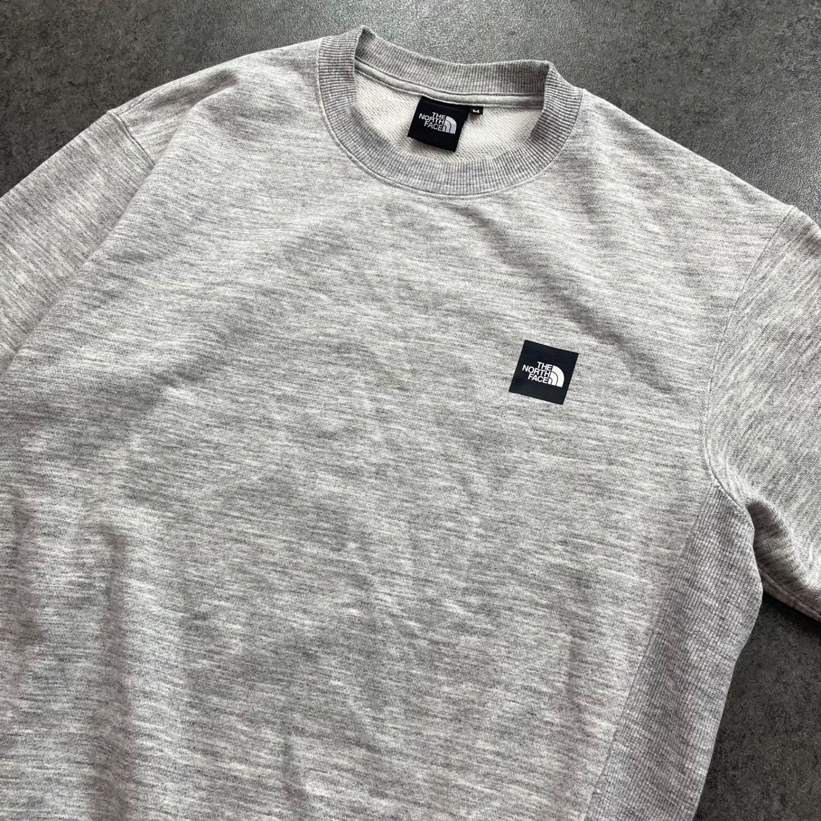THE NORTH FACE Heather Logo Crew ザノースフェイス ヘザー ロゴ 