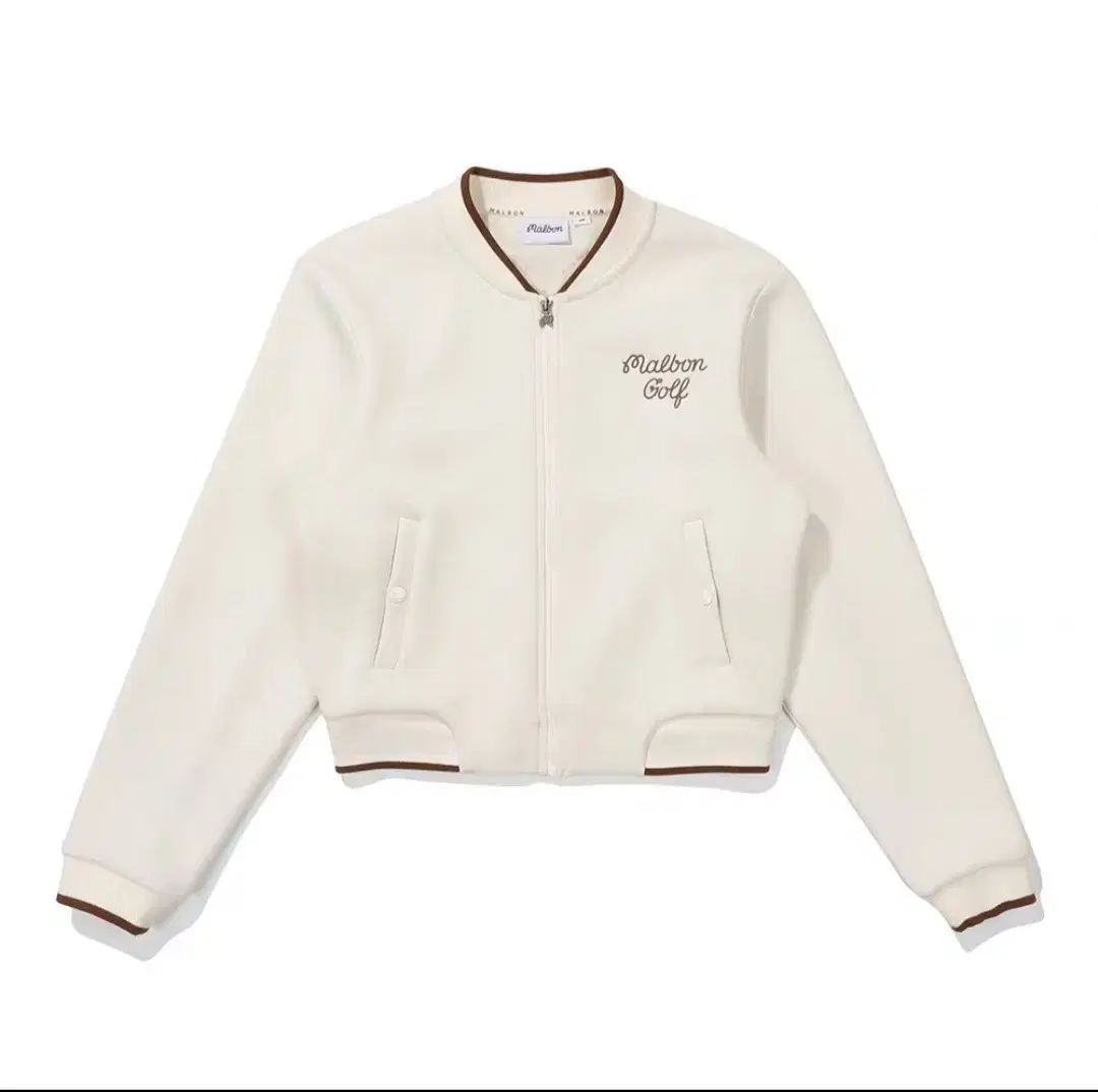 マルボンゴルフ アイボリー ブルゾン ジャケット - メルカリ