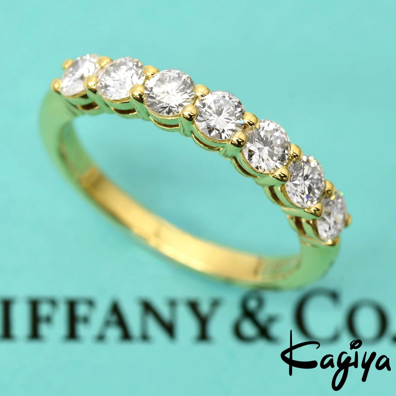 TIFFANY&Co. ティファニー 750 フォーエバー バンド リング ハーフ 