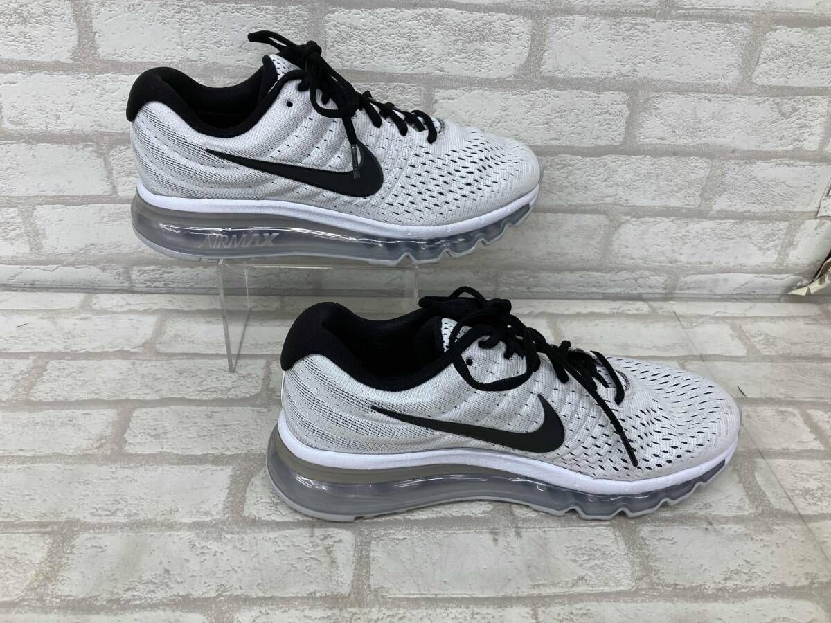 NIKE ナイキ スニーカー AIRMAX2017 エアマックス ホワイト／ブラック