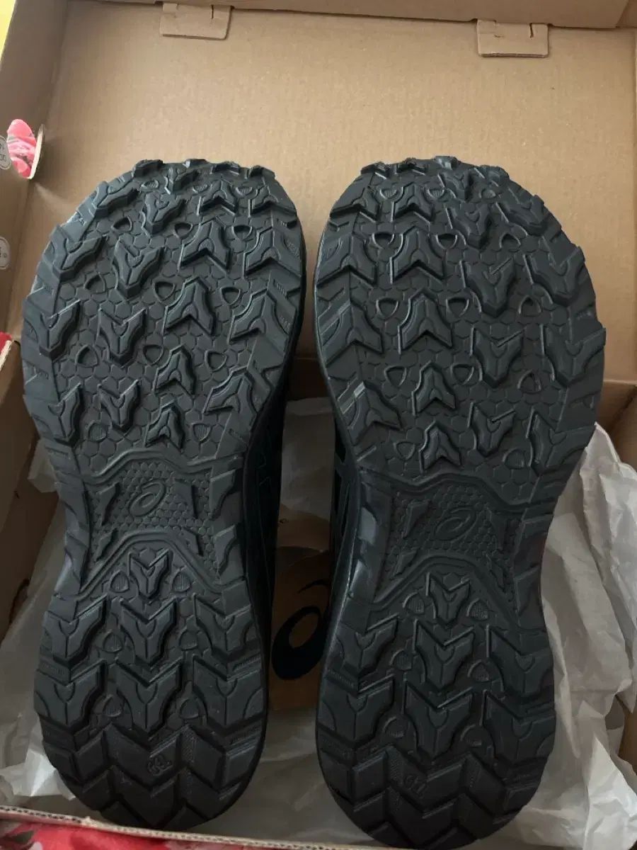 アシックス ブラック スニーカー フルセット