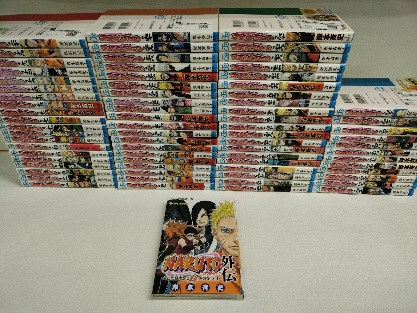 ☆③NARUTO 割引 ナルト 1~72巻 コミック全巻セット+ 外伝1冊 岸本
