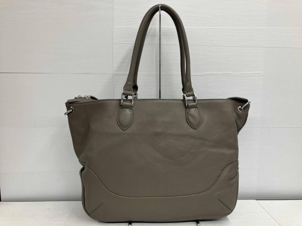 ペッレモルビダ PELLE MORBIDA クラッチバッグ2WAY ネイビー