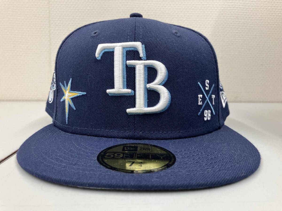ERA ニューエラ 59 FIFTY キャップ タンパベイレイズ MLB ネイビー