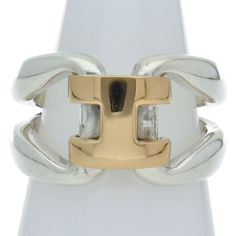 エルメス ヒストリーリング 13 SV 925|K 18 YG レディース