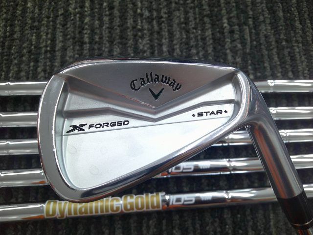 アイアンセット キャロウェイ X-FORGED STAR 2025 Dynamic G 105 S 200 23 7047 博多