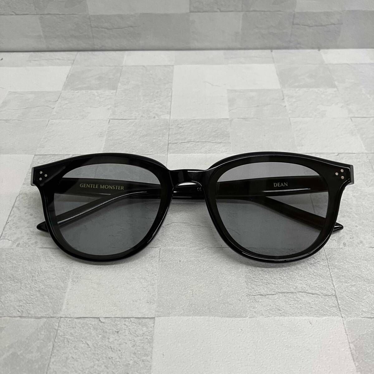 GENTLE MONSTER ジェントルモンスター サングラス DEAN ブラック ケース 箱 紙袋付き
