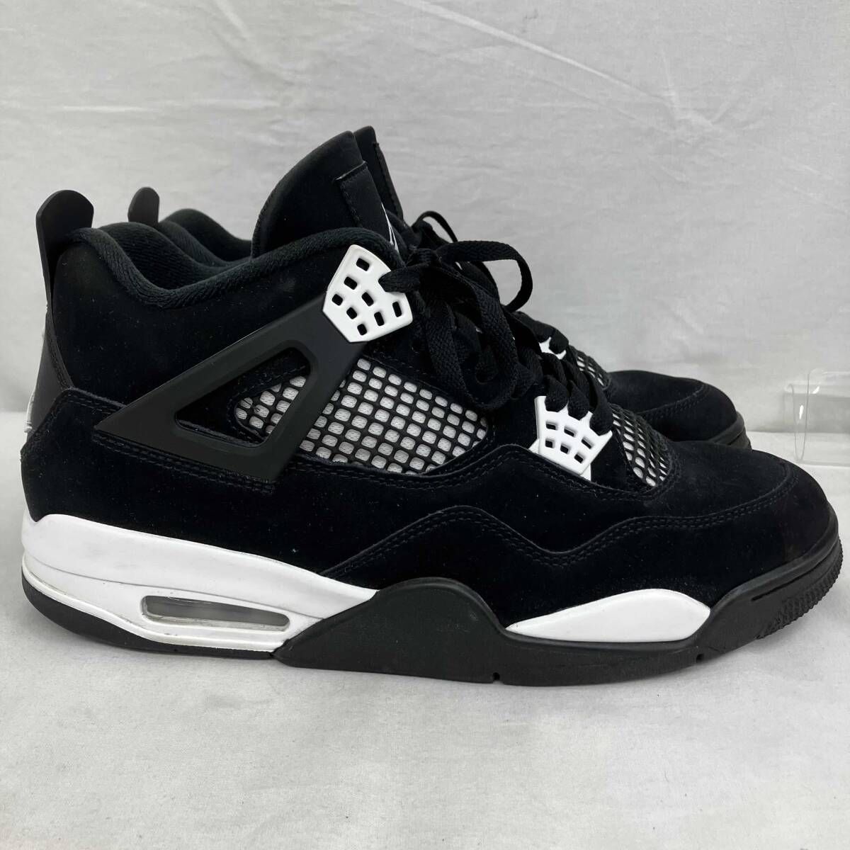 NIKE/AIR JORDAN 4 RETRO/white Thunder/28㎝ - メルカリ