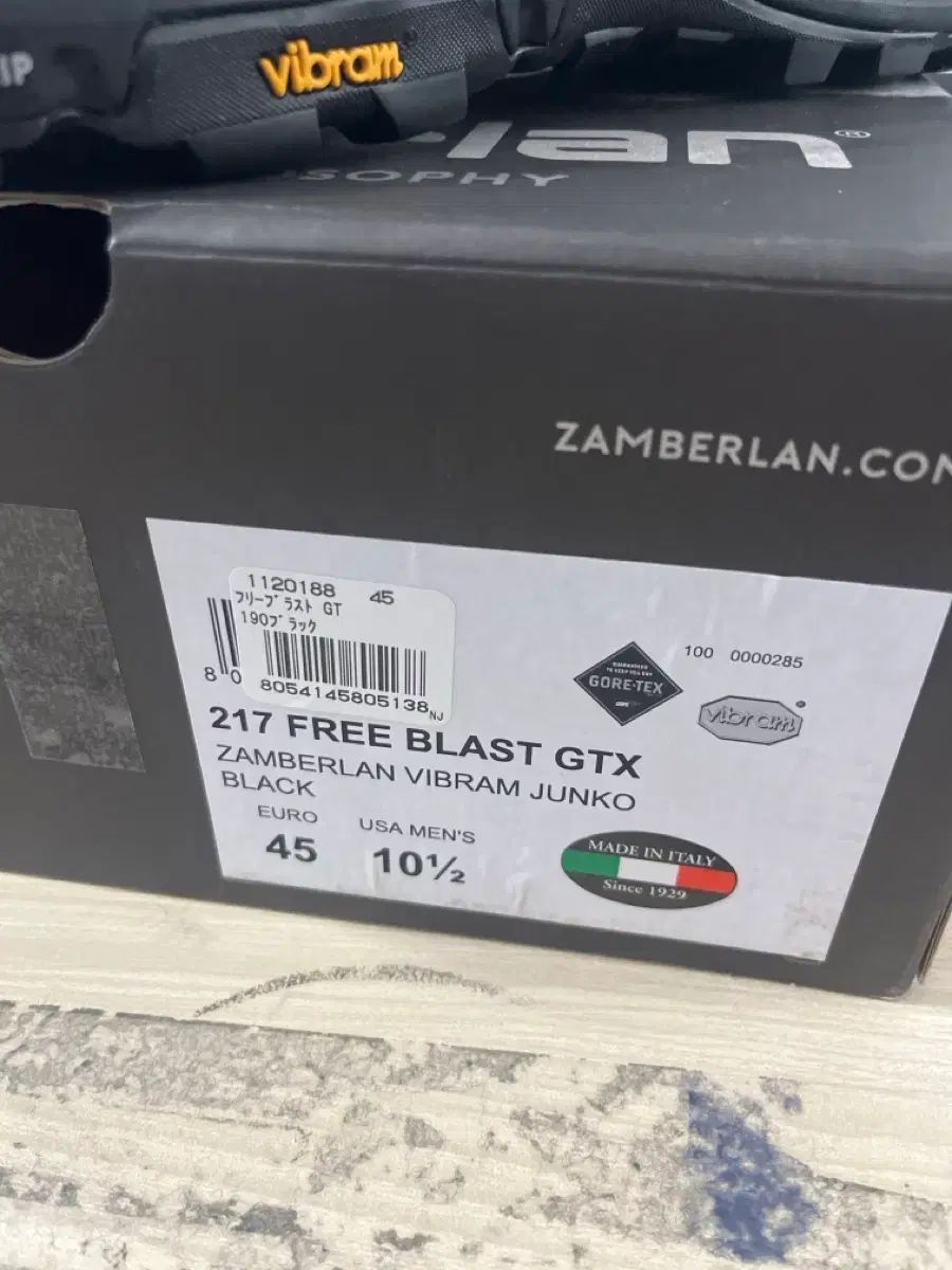 ザン ン フリーブラスト GTX EU 45 US 10 5