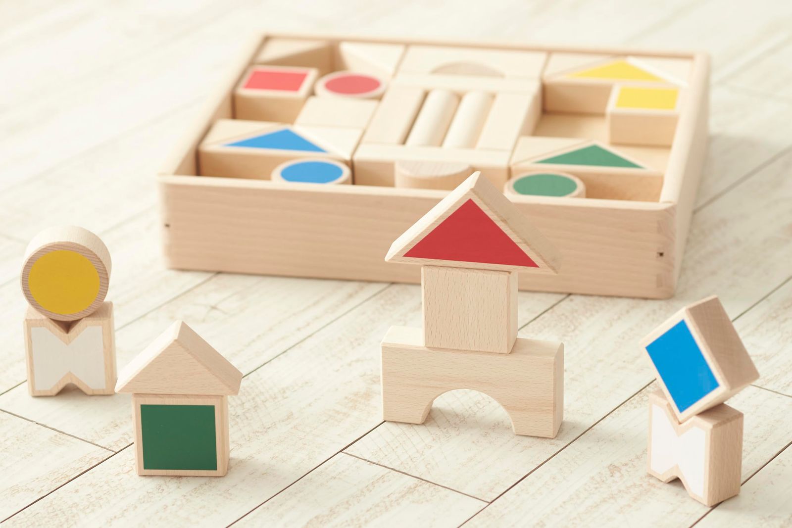 ニチガン いろかたち つみき U 22