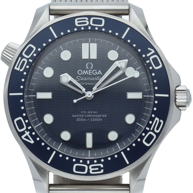 けんけん「シーマスター ダイバー300M」用ブルー ラバーストラップ