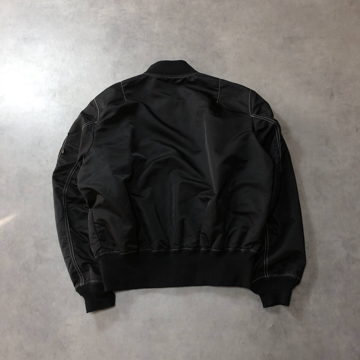 GQ4219◇ALPHA / monkey time : MA‐1◇XL◇黒 アルファ モンキータイム