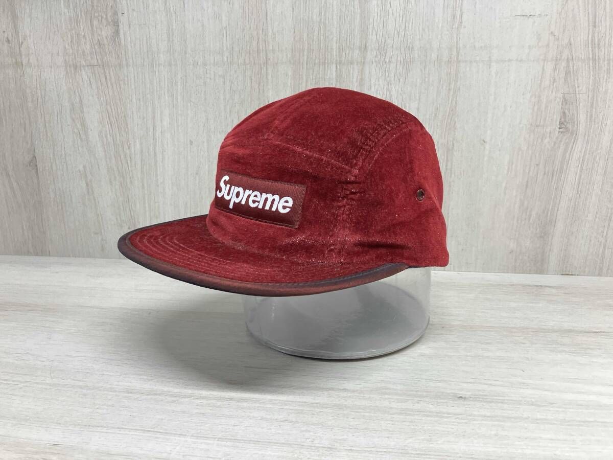 supreme Velvet Camp cap シュプリーム ベルベット キャンプ キャップ