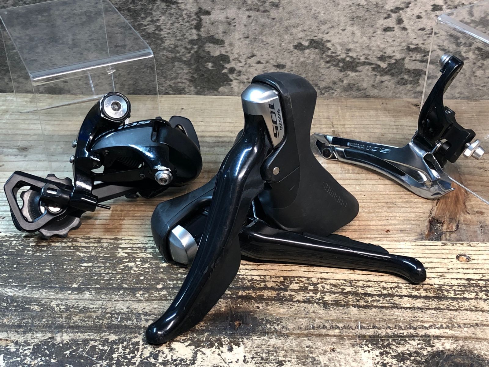 HN 492 シマノ SHIMANO 105 ST 5800 FD 直付 RD GS パーツセット