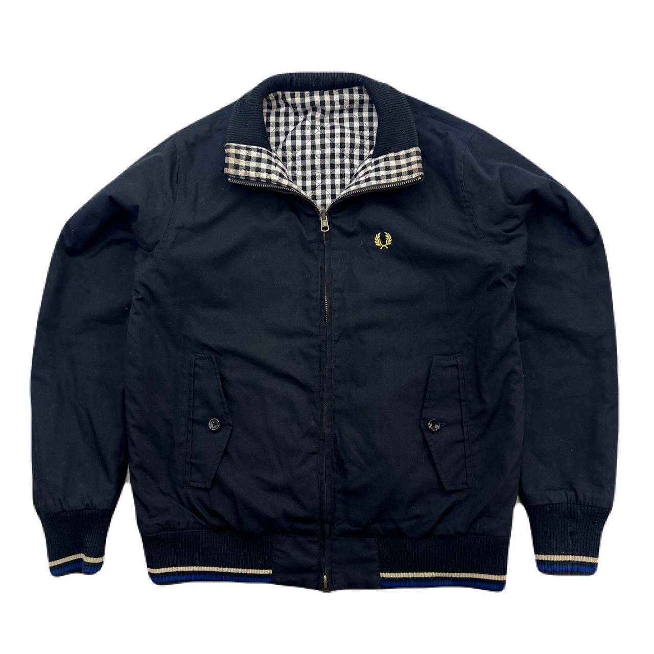 フレッドペリー スウィングトップ ハリントンジャケット 中綿入り