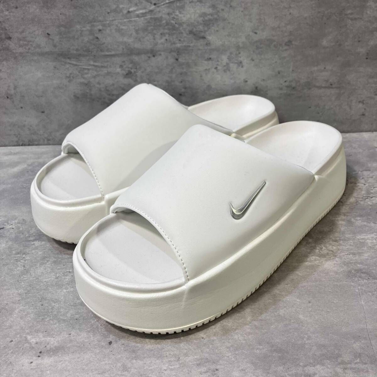 NIKE WMNS NK CALM ELEVATION WHITE SANDAL HJ5601-100 ナイキ