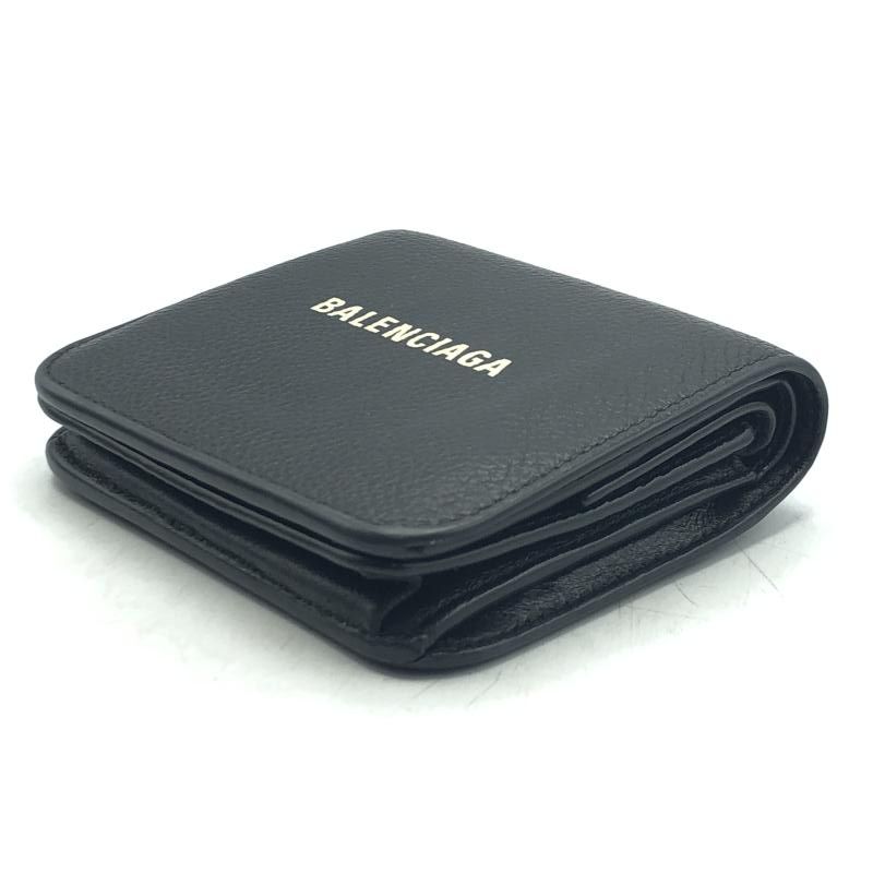 中古】BALENCIAGA エブリデイ キャッシュ 二つ折り財布 594216